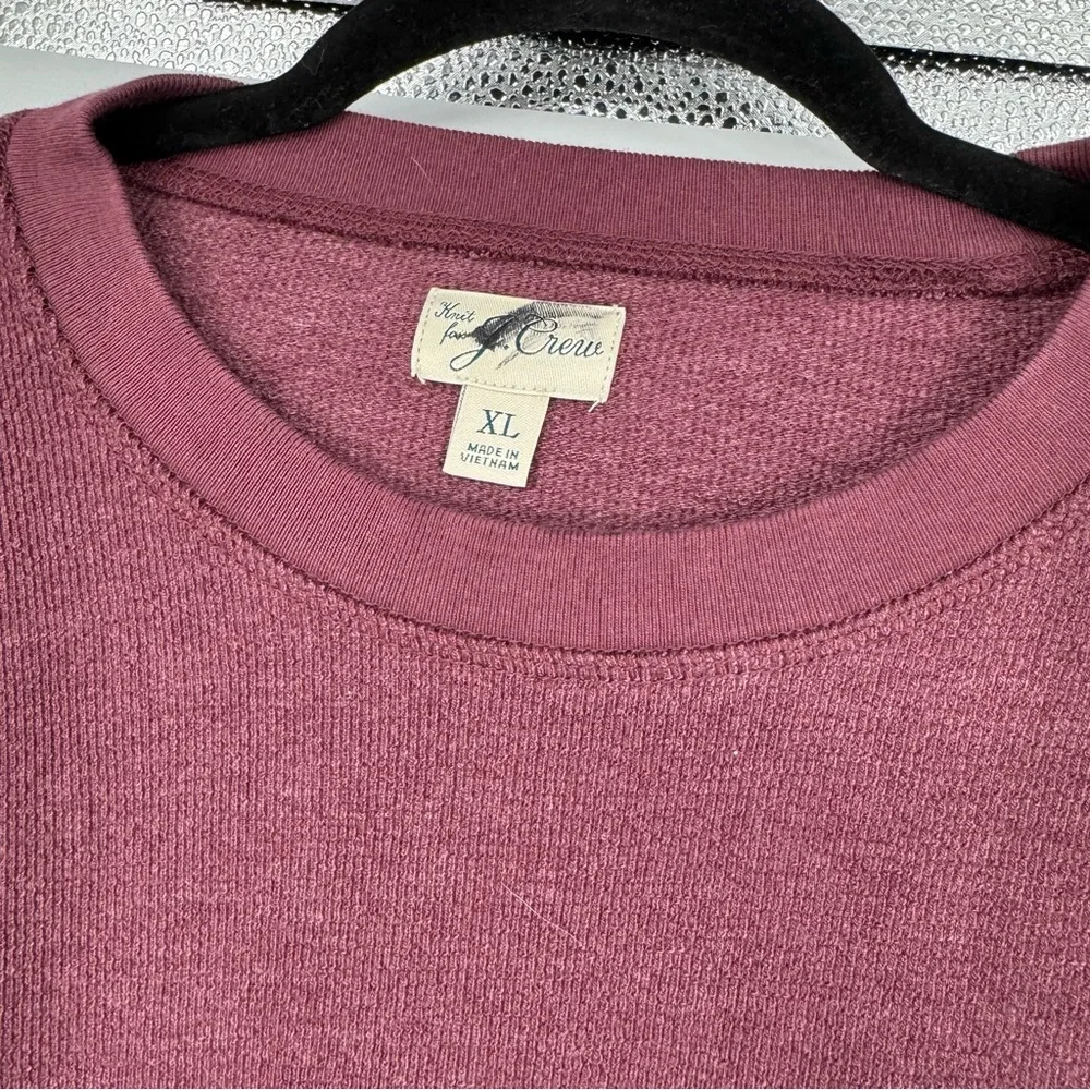 J.Crew Long-sleeve textured sweater-tee